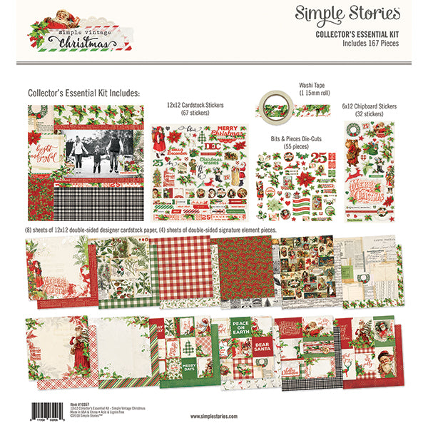 Simple Stories - Simple Vintage Christmas Collector's Essential Kit
