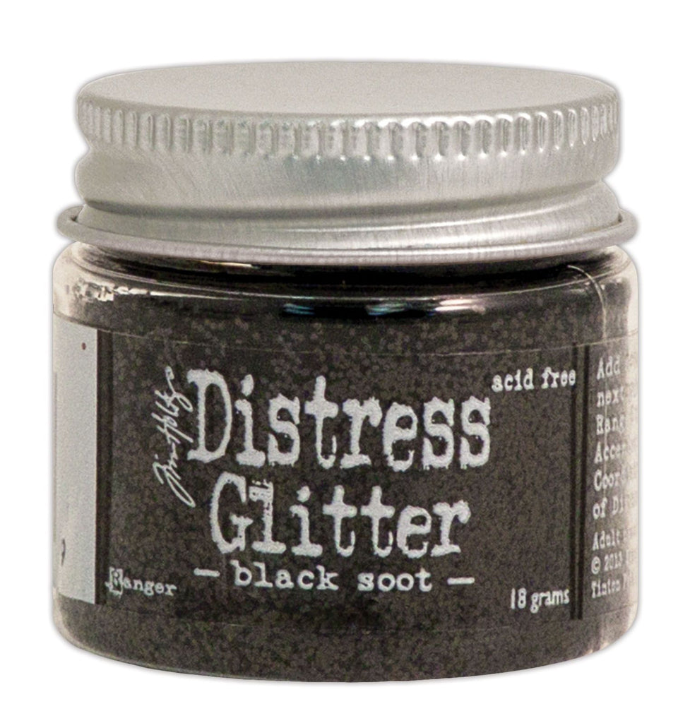 Tim Holtz Distress Glitter - Black Soot