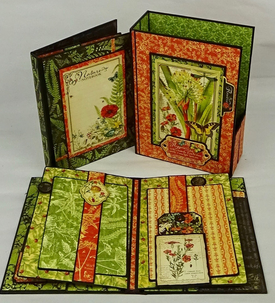 The Matilda Book Case and Album Set Nature Notebook