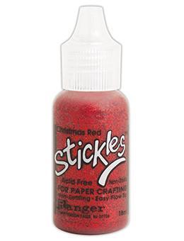 Stickles Christmas Red Glitter Glue - 18ml