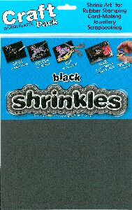 Shrink Plastic Black
