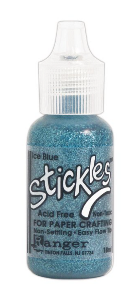 Ice Blue Stickles Glitter Glue - 18ml