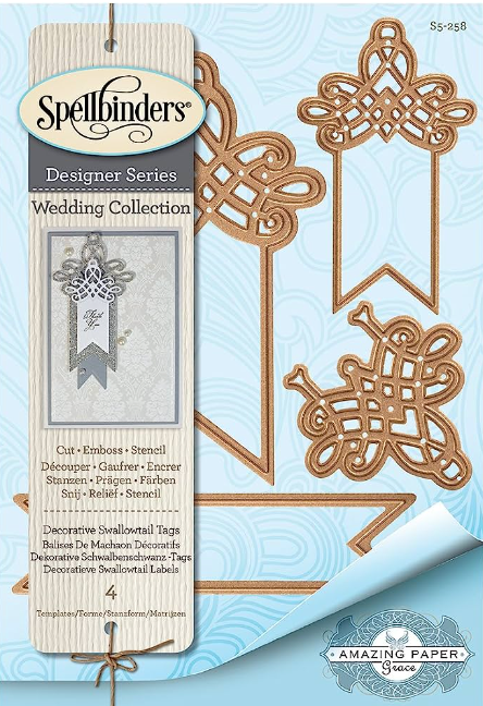 Decorative Swallowtail Tags Die Set Spellbinders