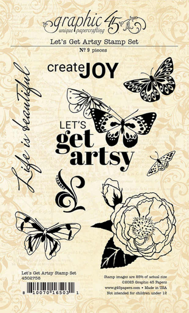 Let's get Artsy Stamp Set Graphic 45