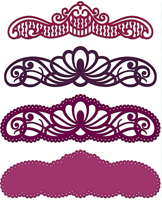 Regal Border and Pockets Die Set Heartfelt Creations