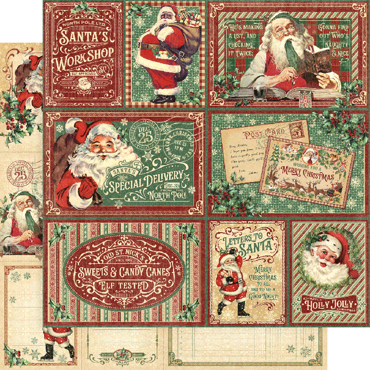 Letters to Santa 12 x 12 Collection Pack Graphic 45