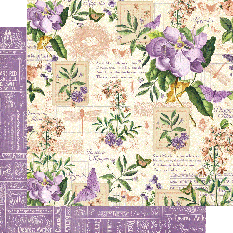 Time to Flourish 8 x 8 Paper Pad Graphic 45