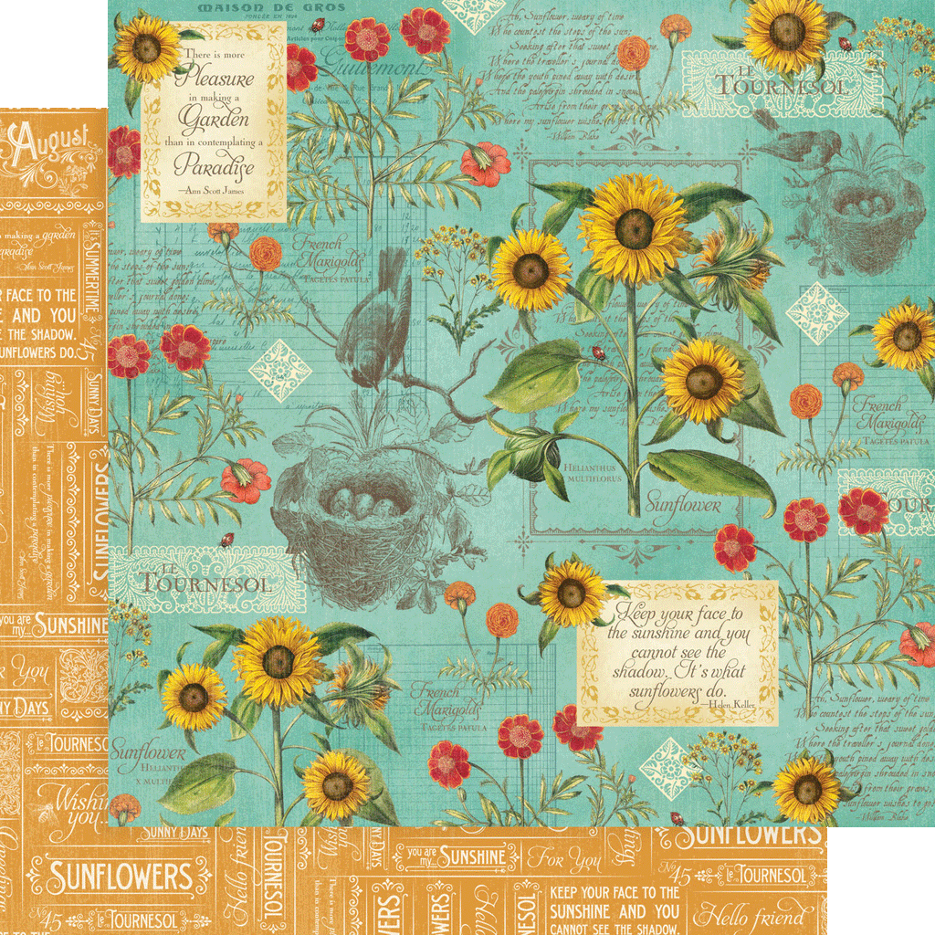 Time to Flourish 12x12 deluxe