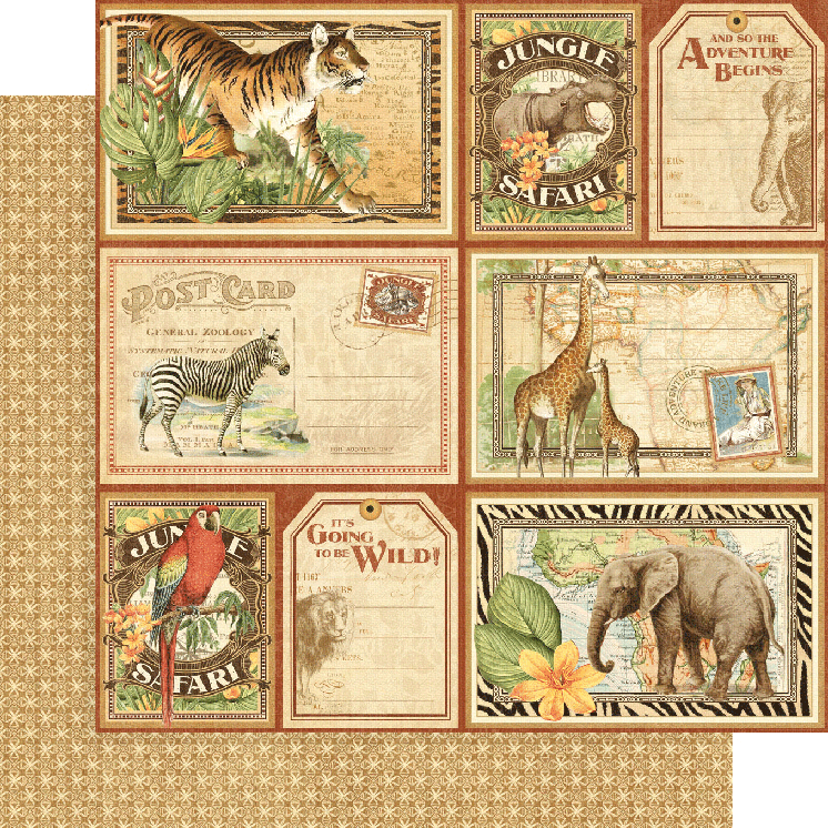 Safari Adventure Deluxe Collector's Edition Graphic 45