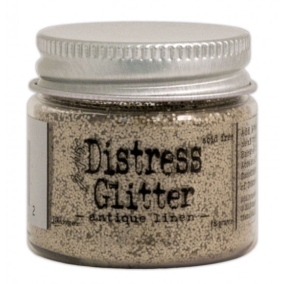 Tim Holtz Distress Glitter - Antique Linen