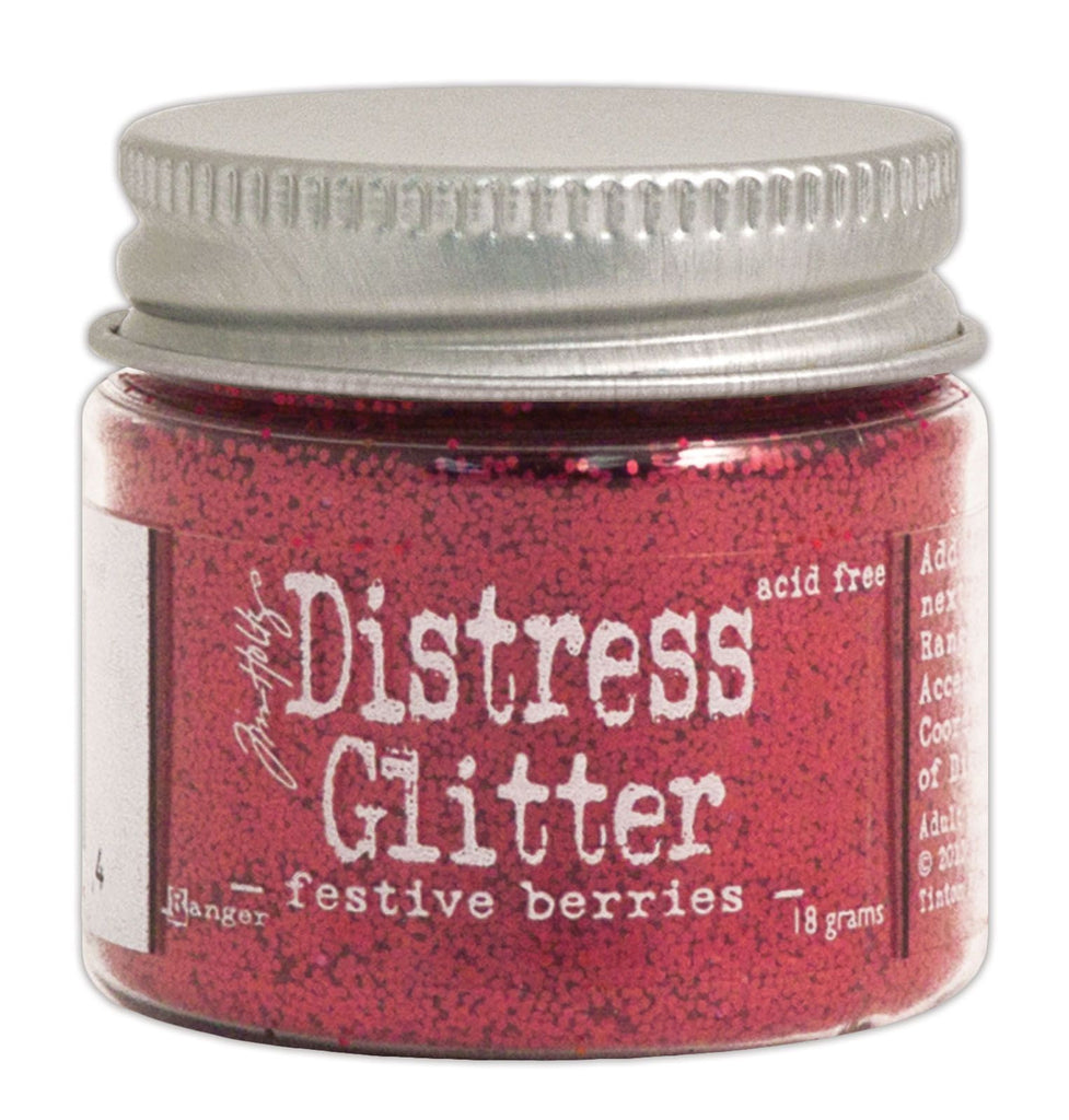 Tim Holtz Distress Glitter - Festive Berries