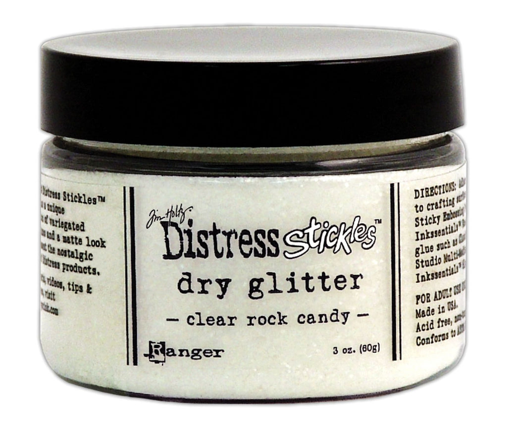 Tim Holtz Distress Glitter - Clear Rock Candy
