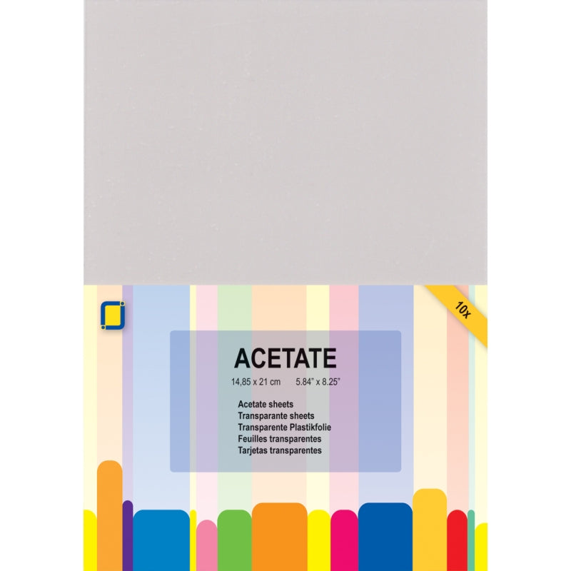 JEJE Acetate Sheets A5 - Pack of 10