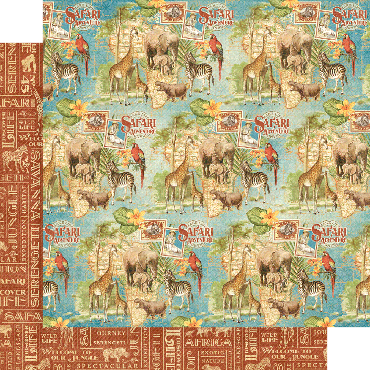 Safari Adventure Deluxe Collector's Edition Graphic 45