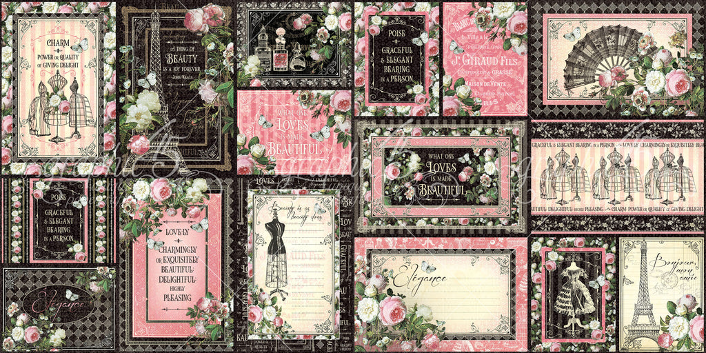 Elegance Ephemera/Journaling Cards