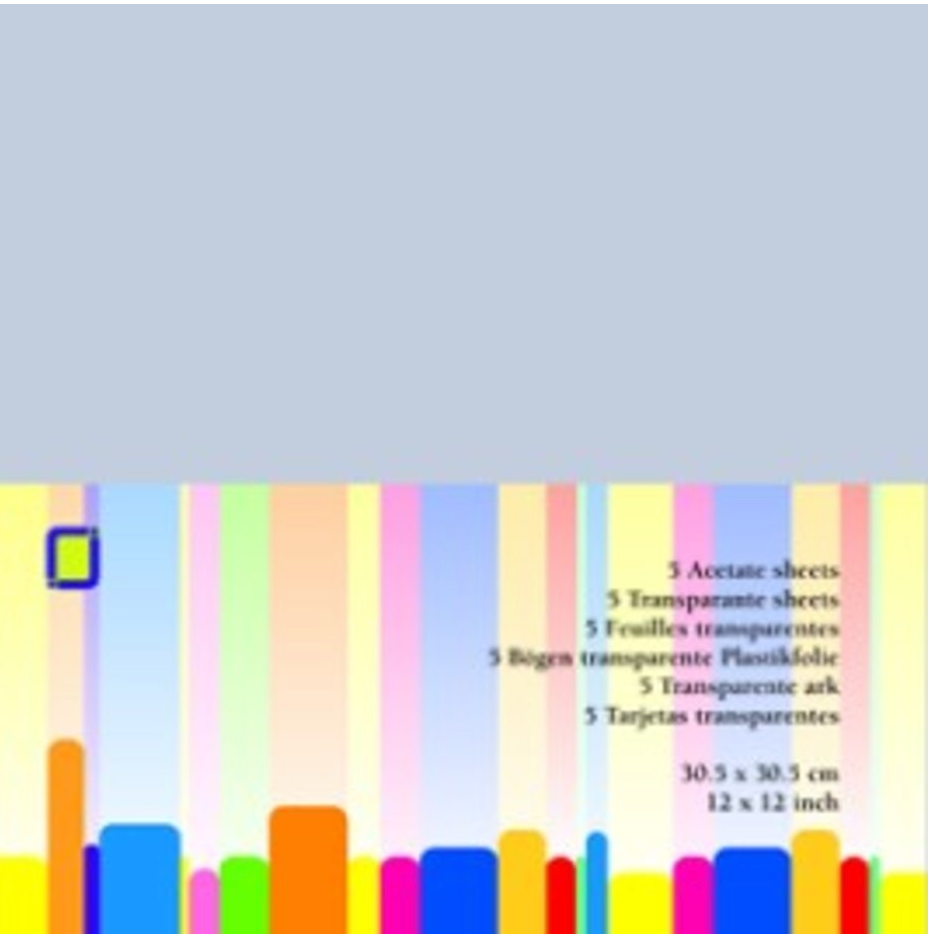 12 x 12 Acetate 5 pack JEJE