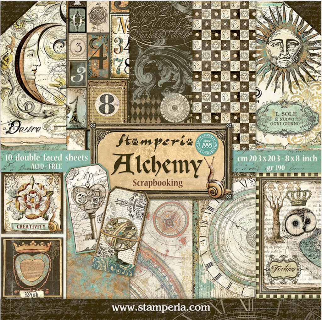 Alchemy 8 x 8 Pad Stamperia