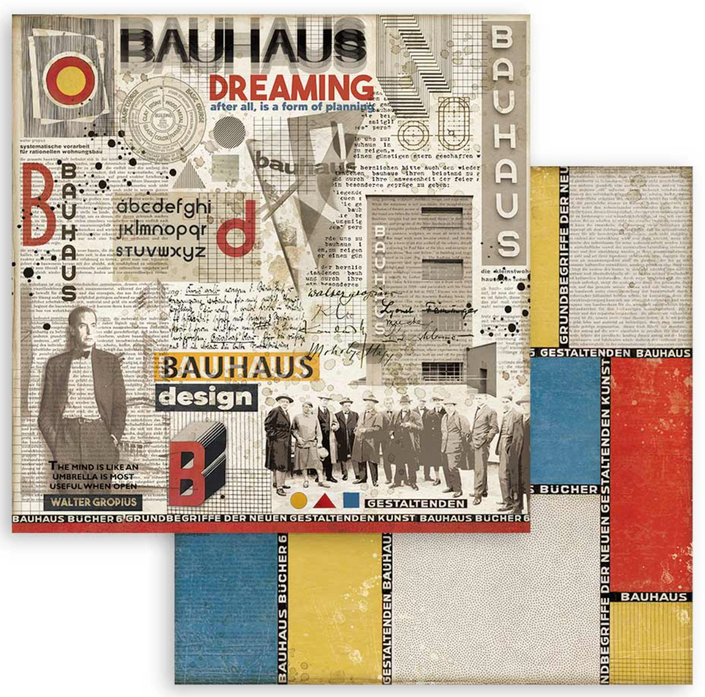 Bauhaus 12 x 12 Pad Stamperia
