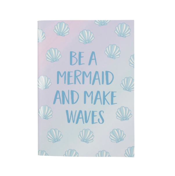 A5 Notebook - Mermaid Treasures - Sass and Belle