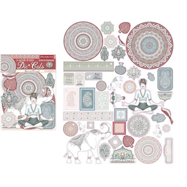 Secrets of India Die Cuts Stamperia