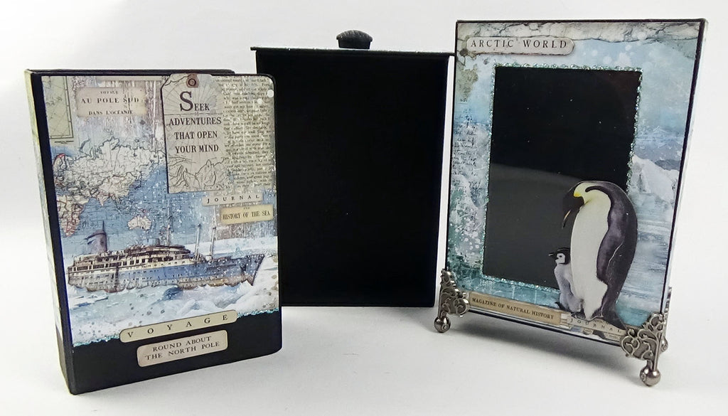 Craft Workshop No 8 - The Gladstone Box and Mini Book Set