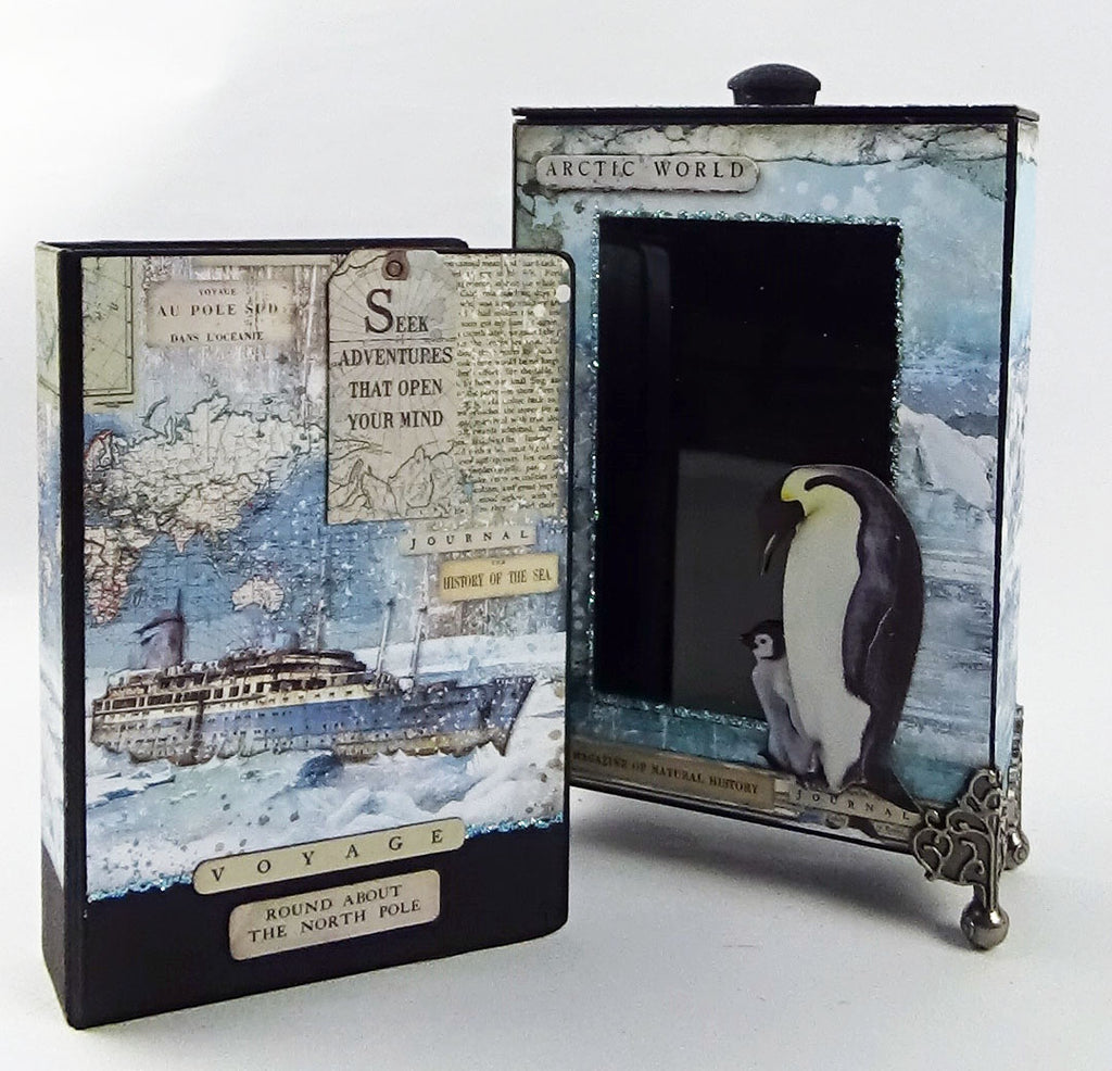 Craft Workshop No 8 - The Gladstone Box and Mini Book Set