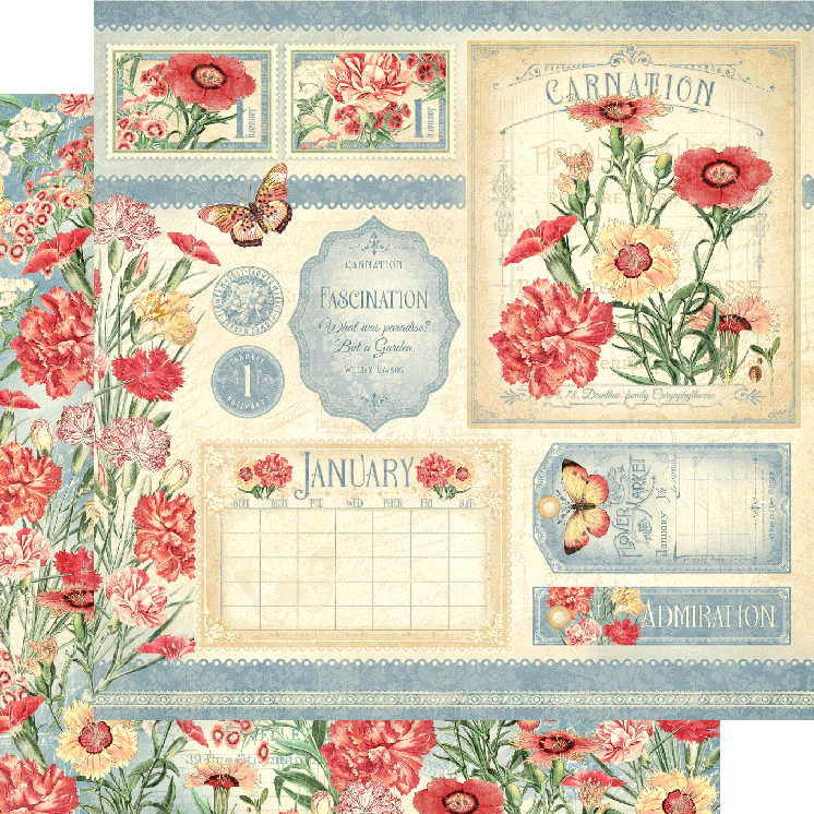 Flower Market 12 x 12 Collection Pack Graphic 45