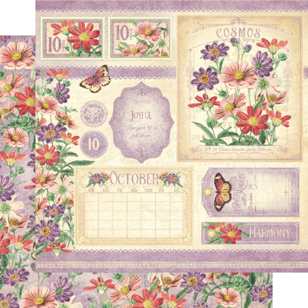 Flower Market 12 x 12 Collection Pack Graphic 45