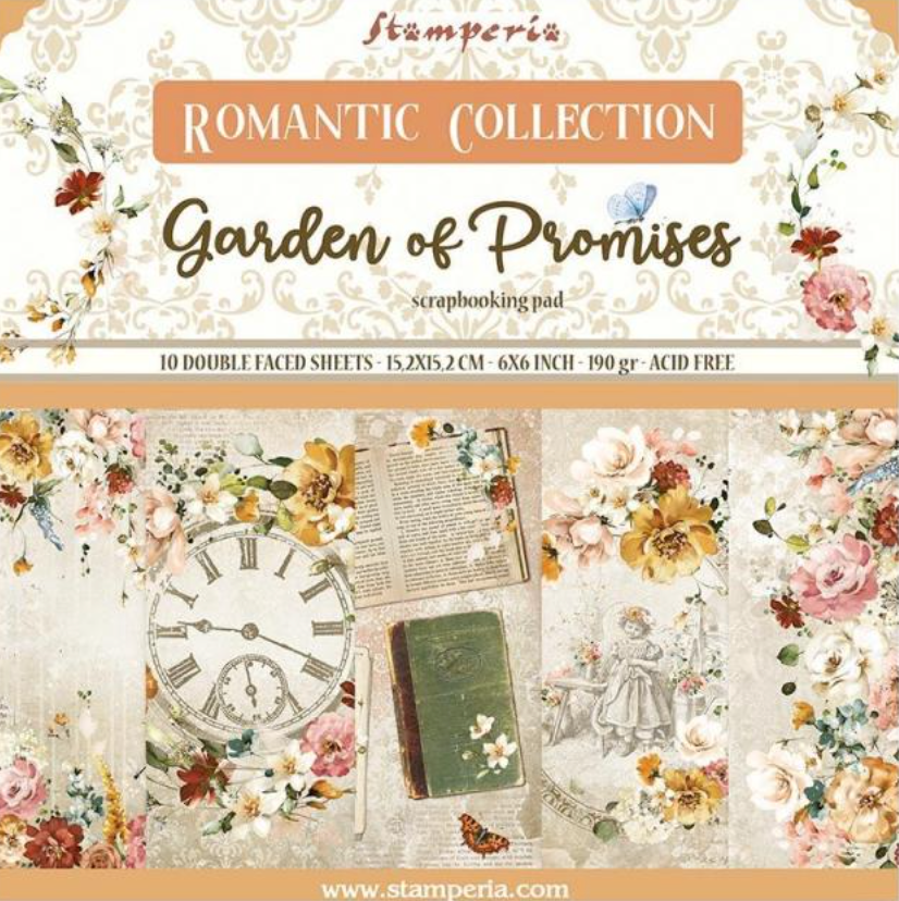 Garden of Promises 6 x 6pad Stamperia
