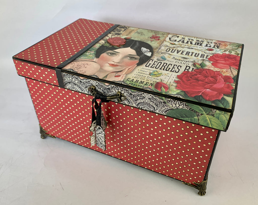 Craft Workshop No 36 - The Lila Trinket Box and Skinny Album