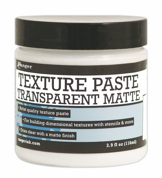 Ranger Texture Paste Transparent Matte 4oz