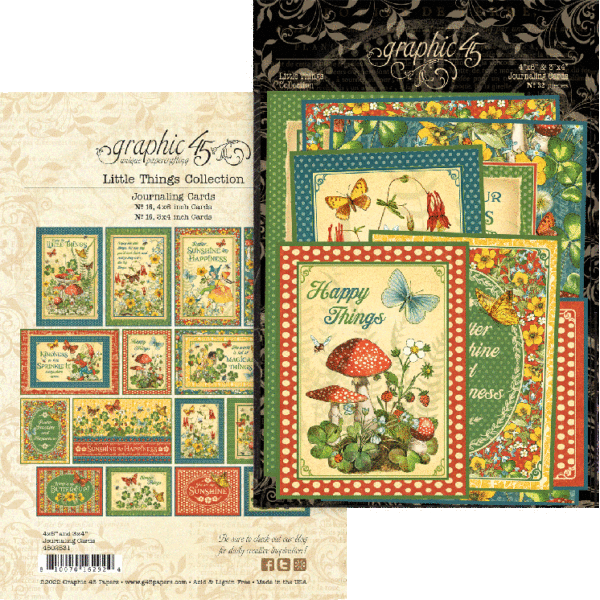 Little Things Journaling Cards Graphic 45