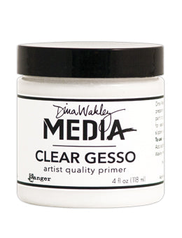 Dina Wakley Gesso Clear 4oz