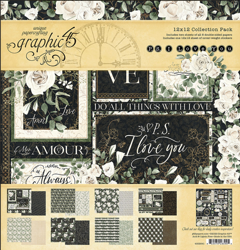 P.S. I Love You 12 x 12 Collection Pack Graphic 45