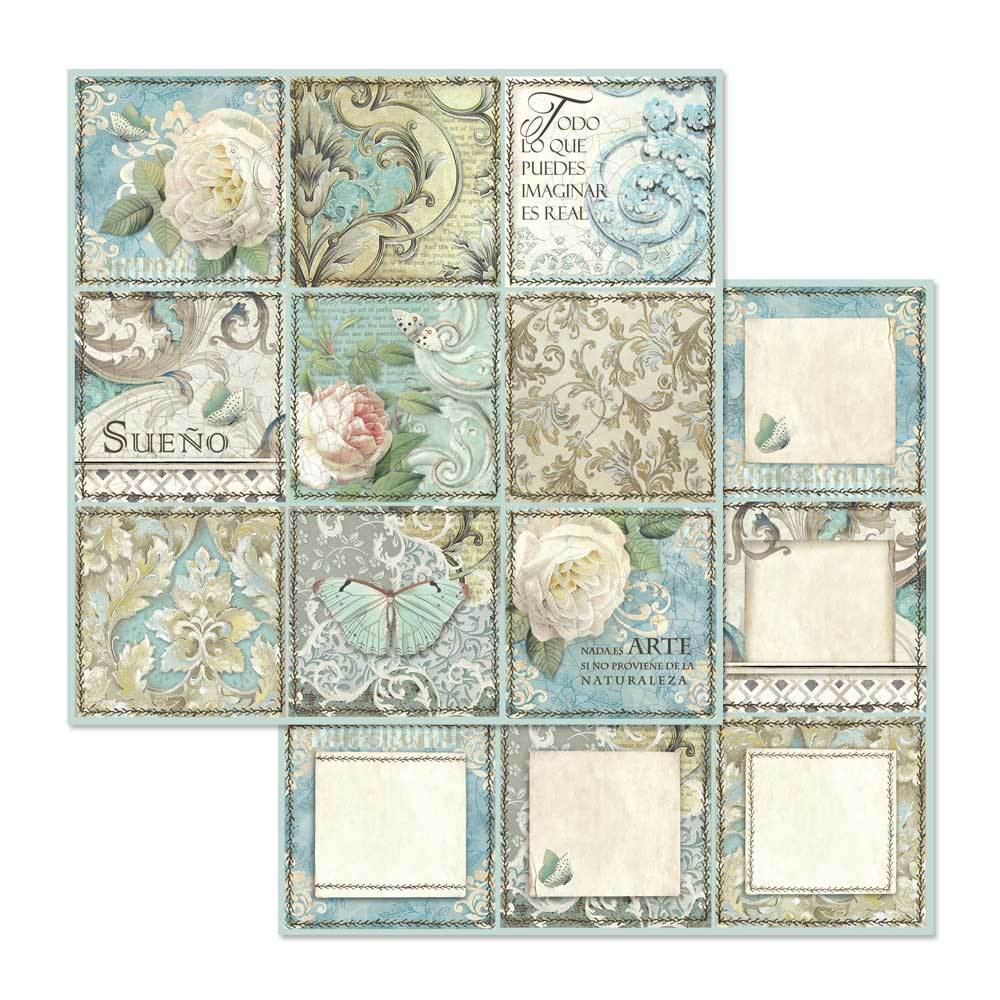 Azulejos De Sueno 8 x 8 Paper Pad Stamperia