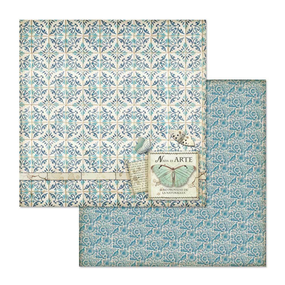 Azulejos De Sueno 8 x 8 Paper Pad Stamperia