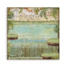 Amazonia 8 x 8 Paper Pad Stamperia