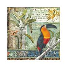 Amazonia 8 x 8 Paper Pad Stamperia