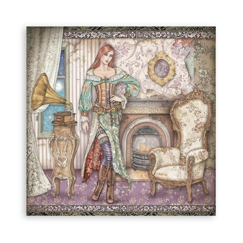 Lady Vagabond Lifestyle 12 x 12 by Stamperia