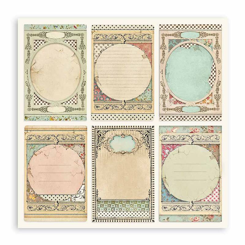 Alice 12 x 12 Bumper Paper Pad (22 sheets) Stamperia