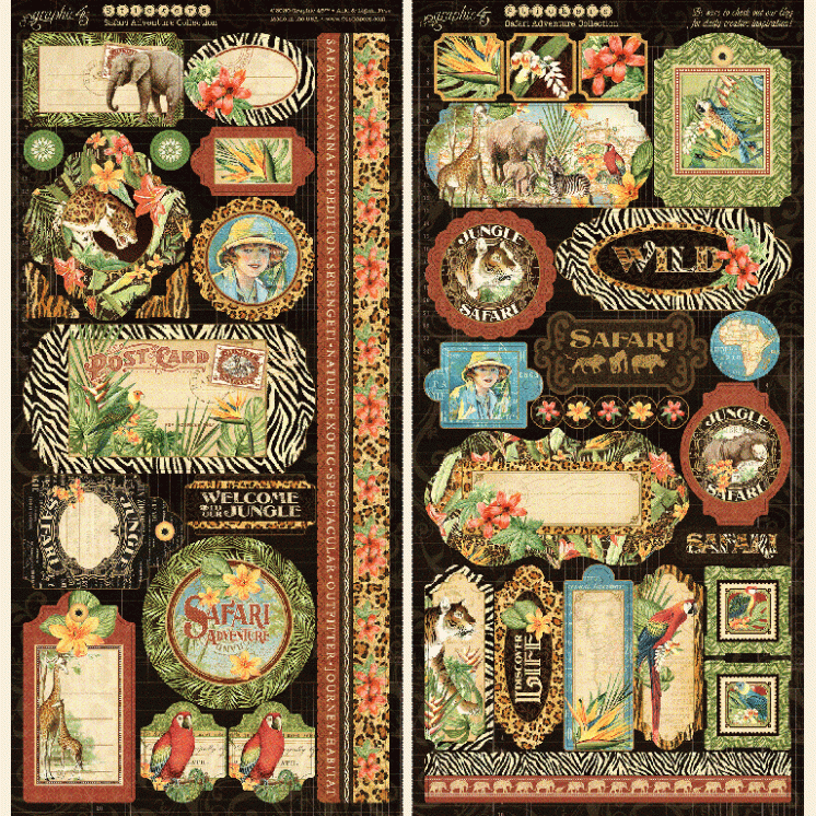 Safari Adventure Deluxe Collector's Edition Graphic 45