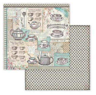 Alice 8 x 8 Paper Pad Stamperia
