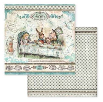 Alice 8 x 8 Paper Pad Stamperia