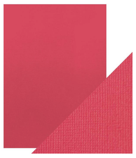 Craft Perfect A4 Texture Weave Card 10pk Fuchsia Pink