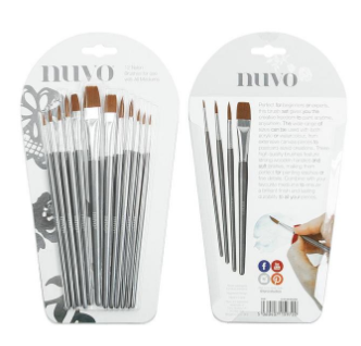 Tonic Paint Brushes - set of 12