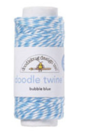 Bubble Blue Doodle Twine Doodlebug Design