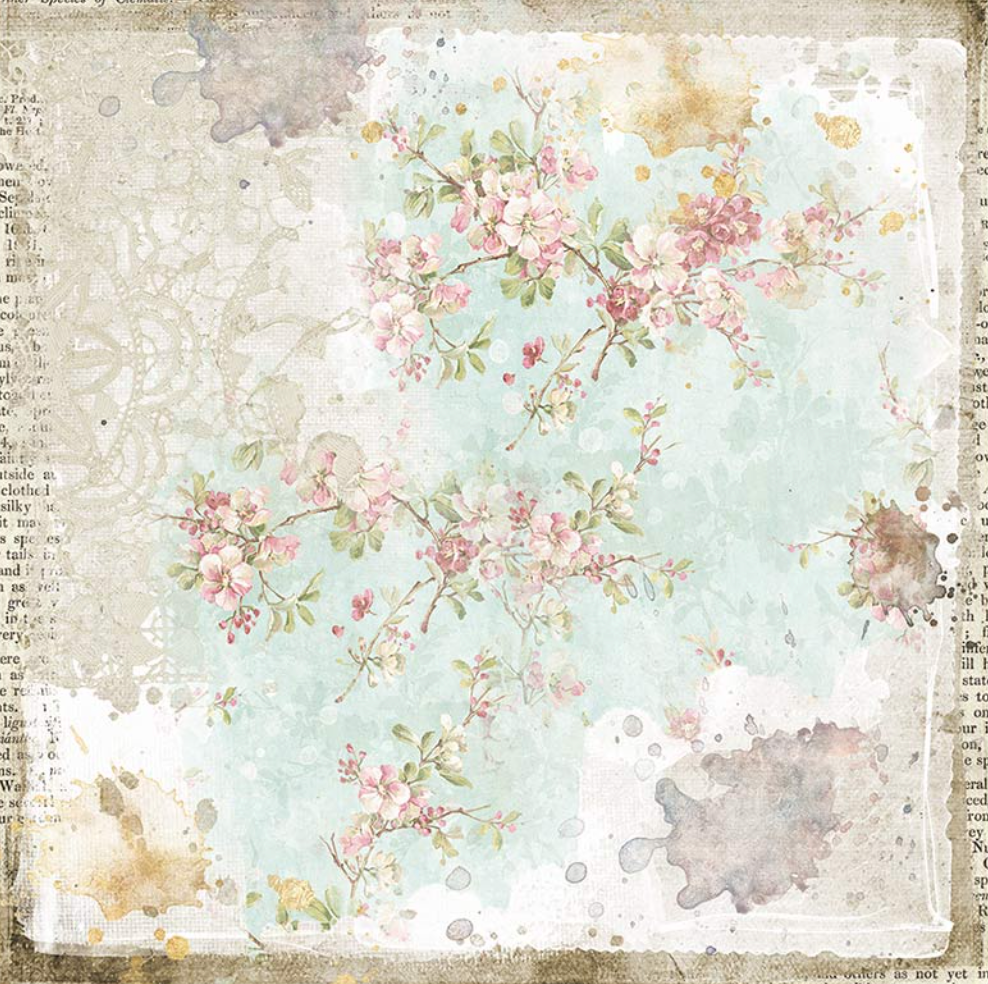 Romantic Collection - Journal 8 x 8 Pad Stamperia