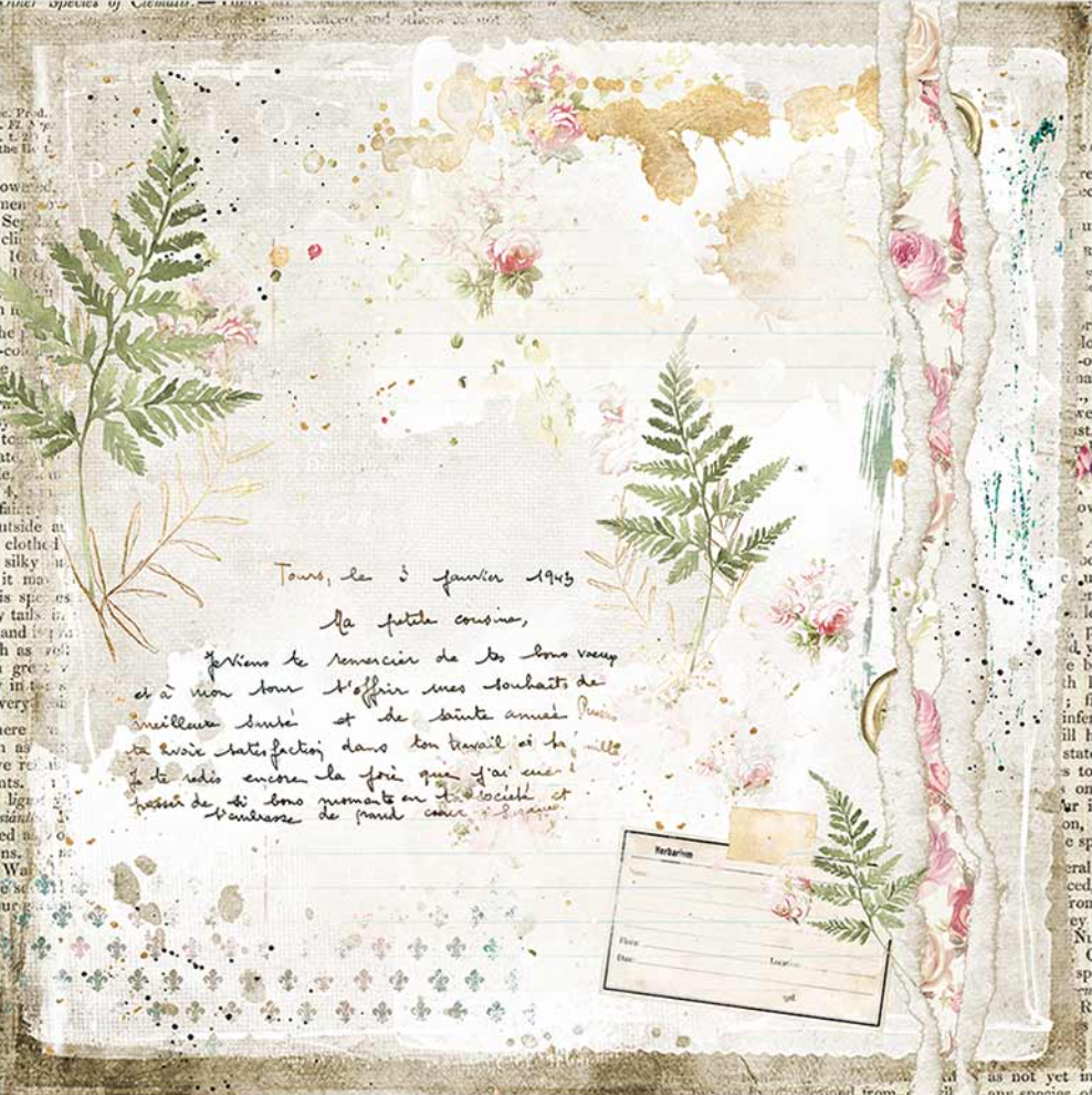 Romantic Collection - Journal 12 x 12 Paper Pad Stamperia