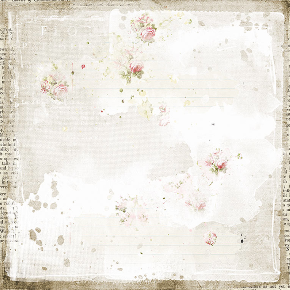 Romantic Collection - Journal 8 x 8 Pad Stamperia