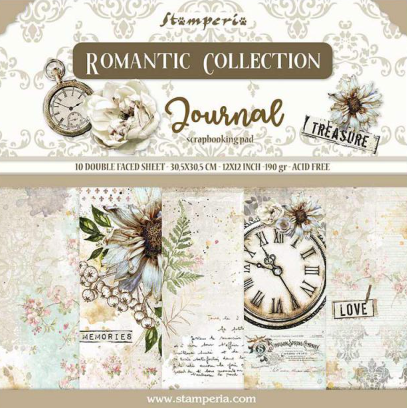Romantic Collection - Journal 12 x 12 Stamperia